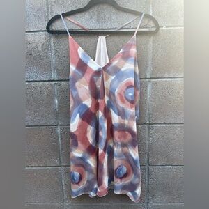 Alice and Olivia Silk Mini Dress